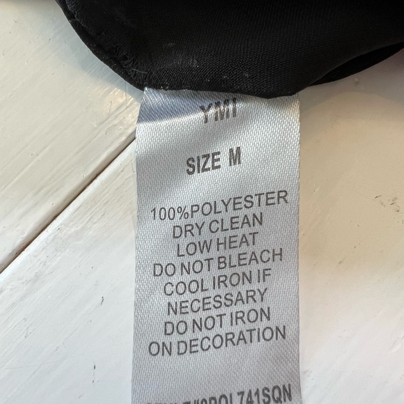 YMI Black & Silver Sequin Mini Skirt size M - Picture 7 of 9